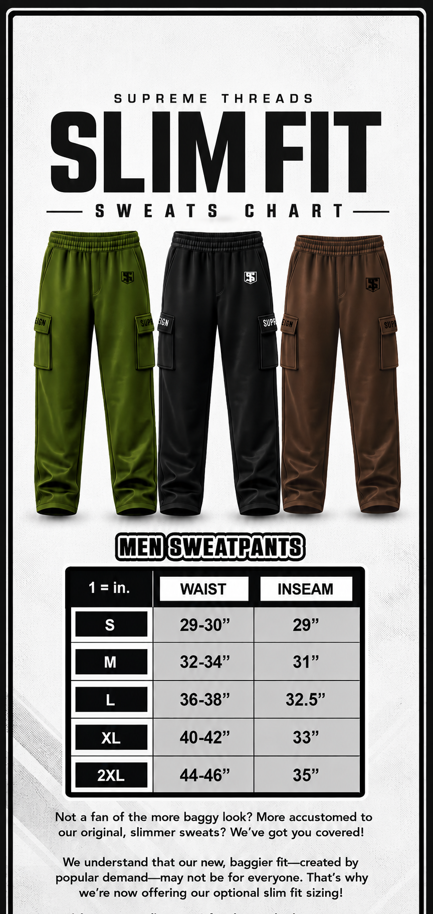 Light Tan Cargo Sweatpants